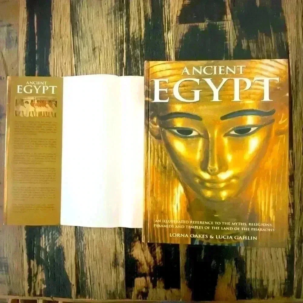 ANCIENT EGYPT By Lorna Oakes - Hardcover Coffee Table Book *Excellent Co…